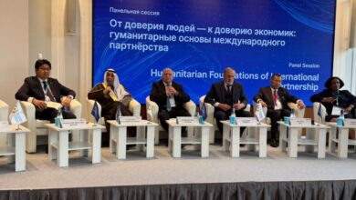 صور من مؤتمر القمة العالمية لشعوب العالم الذي عقد في الفترة من 20 إلى 22 سبتمبر 2025